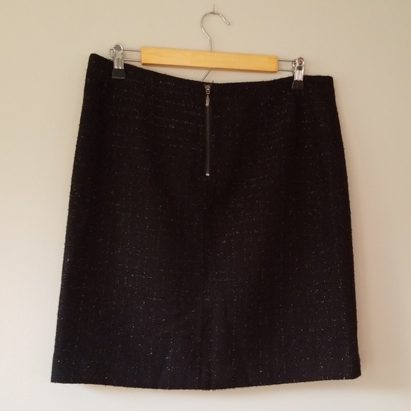 Black Mini Skirt by Laundry - Picture 5 of 8